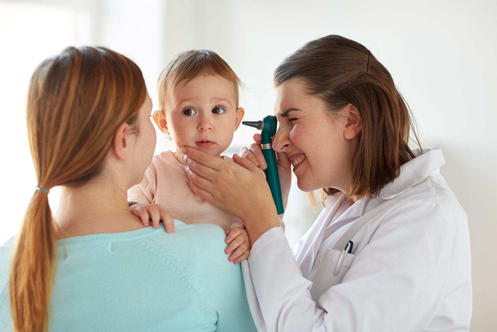 Pediatric ENT examination and child-friendly care